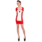 Red Latex Nurse Uniform