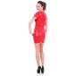 Red Latex Nurse Uniform