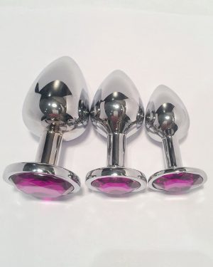 Jewelled Butt Plug Set