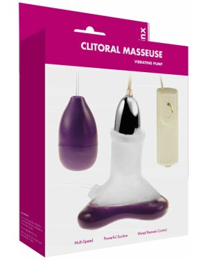 Clitoral Masseuse Vibrating Clit Pump