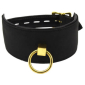 Nubuck Leather Collar with O Ring