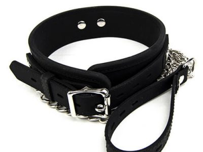 Silicone Collar and Lead Set