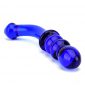 Spectrum Ribbed G-Spot Glass Dildo