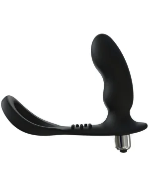 Experience the ultimate pleasure with the Rev-Pro Vibrating Prostate Massager with Cock Ring. Enjoy intense vibrations and powerful stimulation for a mind-blowing climax.