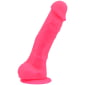 Loving Joy 7 Inch Realistic Silicone Dildo Pink