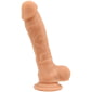 Loving Joy 8 Inch Realistic Silicone Dildo Vanilla