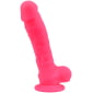 Loving Joy 8 Inch Realistic Silicone Dildo Pink