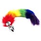 Furry Fantasy Rainbow Tail Butt Plug (2)