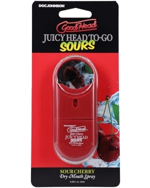 GoodHead Juicy Head Dry Mouth Spray To-Go Sour Cherry 0.3 oz.