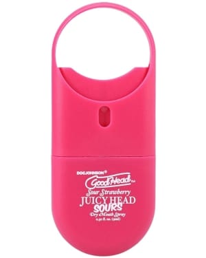 GoodHead Juicy Head Dry Mouth Spray To-Go Sour Strawberry 0.3 oz.