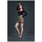 Moonlight Long Sleeve Mini Dress Black One Size