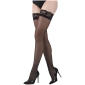 Lace by LJ Stay Up Thigh High Stockings with Lace Top