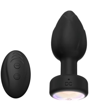 Toosh Remote Controlled Light Up Vibrating Butt Plug