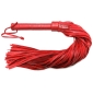 Leather Flogger in a solid or paired colour