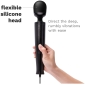 Le Wand Diecast Plug-In Massager Black