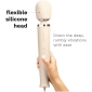 LE WAND POWERFUL PLUG IN VIBRATING MASSAGER CREAM