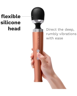 Le Wand Diecast Rechargeable Massager Rose Gold
