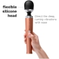 Le Wand Diecast Rechargeable Massager Rose Gold