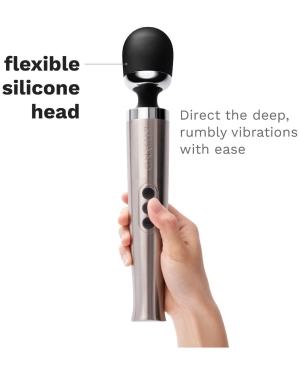 Le Wand Diecast Rechargeable Massager Silver