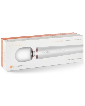 LE WAND RECHARGEABLE MASSAGER WHITE