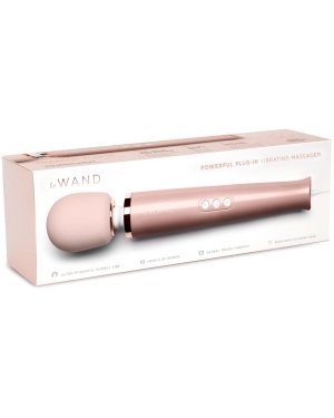 Le Wand Plugin Massager Wand Rose Gold