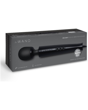 Le Wand Diecast Plug-In Massager Black