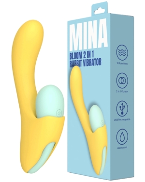 Mina Bloom 2 in 1 Rabbit Vibrator