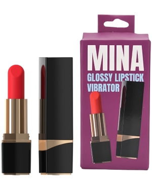 Mina Glossy Lipstick Vibrator