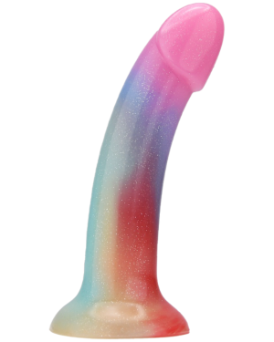 Mina Iridescent Silicone Dildo